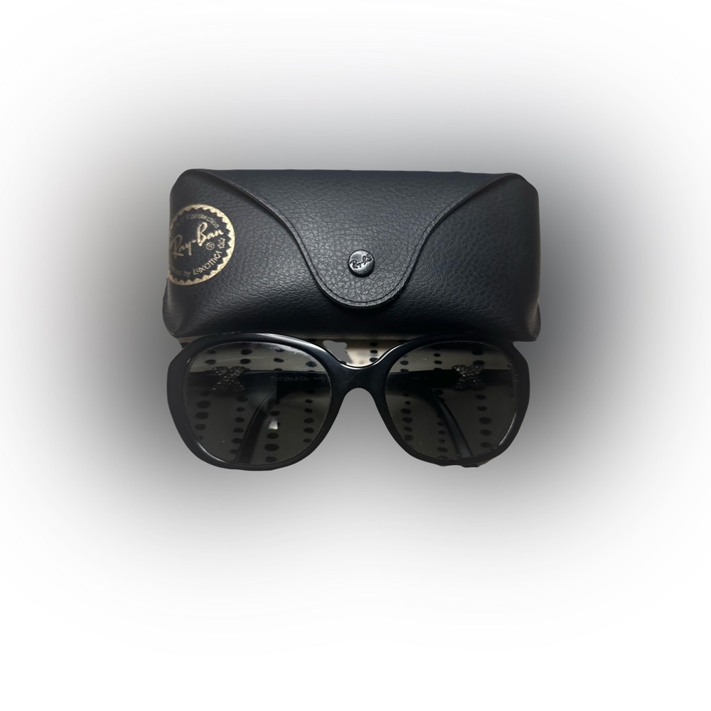 Tiffany and Co prescription glasses with ray ban case